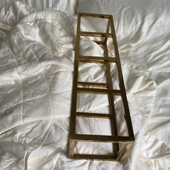 COPY - GOLD RESTORATION HARDWARE BOTTLE HOLDER - Picture 2 of 5